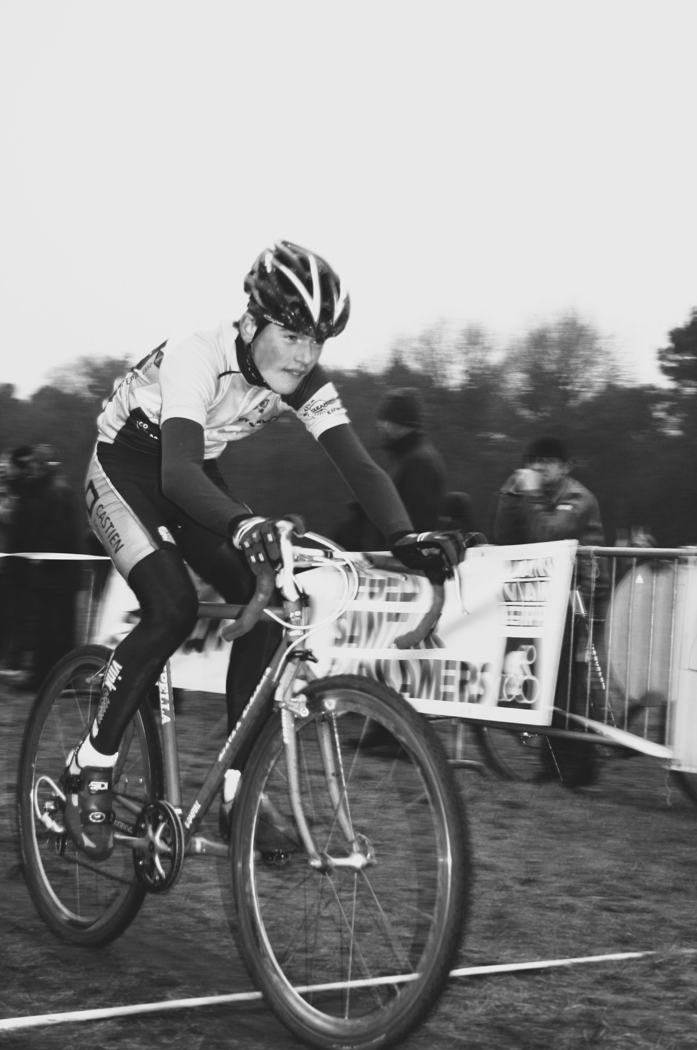 Dave de Best als jonge wielrenner bij de Wielerronde van Nieuwegein
